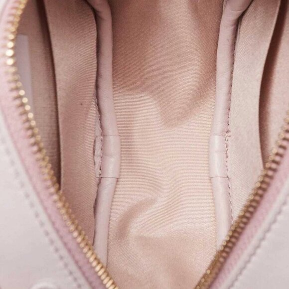 Chanel Pink Shearling Sheepskin Chanel 19 Round Clutch Bag - Picture 9 of 11